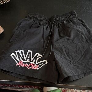 Inaka Black Waka Run Club Shorts
